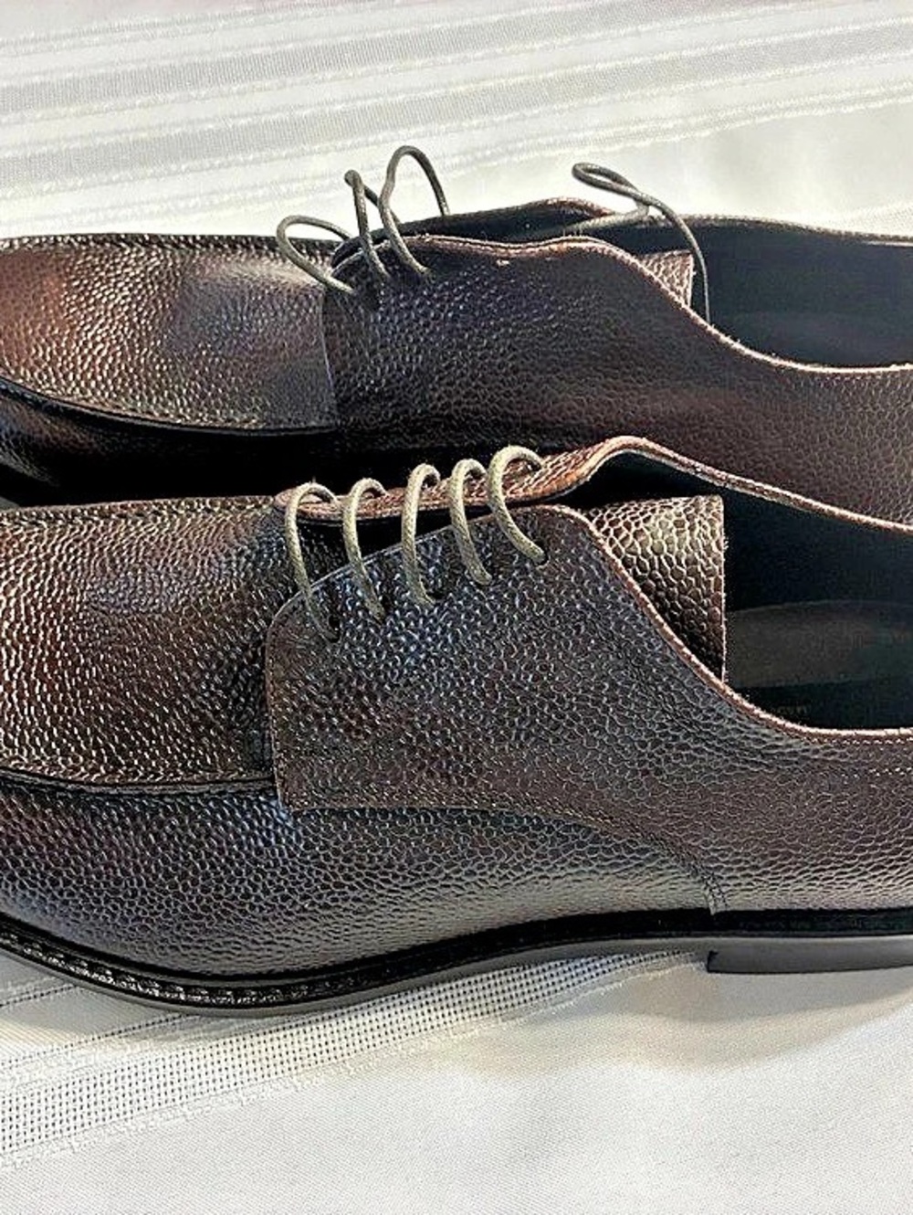 To Boot New York Delancey Dark Brown Calf Leather Derby Brown Lace-Up Derby men’